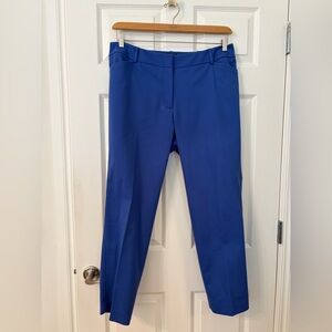 Talbots Hampshire Cobalt Straight-Leg Dress Pants